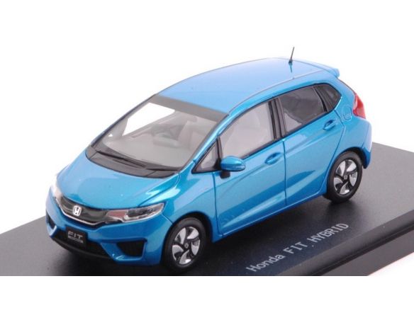 EBBRO EB45137 HONDA FIT HYBRID VIVID SKY BLUE PEARL 1:43 Modellino