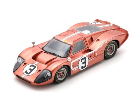 SPARK MODEL S4543 FORD GT40 MK IV N.3 LM 1967 M.ANDRETTI-L.BIANCHI 1:43 Modellino