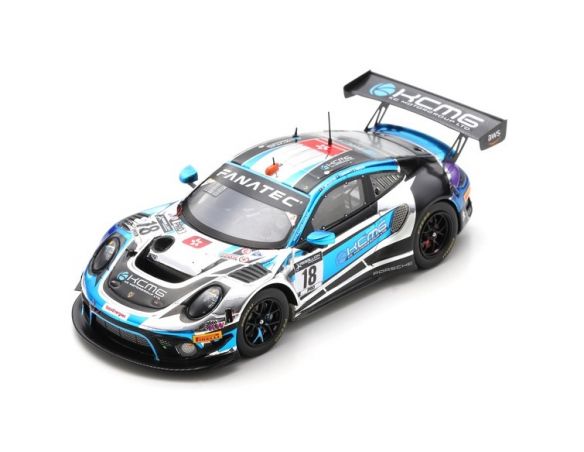 SPARK MODEL SB440 PORSCHE 911 GT3 N.18 24 H SPA 2021 LIBERATI-IMPERATORI-BURDON 1:43 Modellino