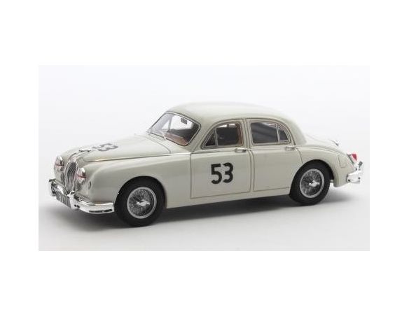 MATRIX SCALE MODELS MXR41001-032 JAGUAR 3.4 LITRE N.53 2ND SILVERSTONE 1959 ANNUAL INTERNAT.TROPHY 1:43 Modellino