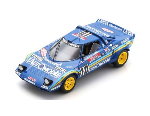 SPARK MODEL S9099 LANCIA STRATOS HF N.10 WINNER TOUR DE CORSE 1981 B.DARNICHE-A.MAHE 1:43 Modellino