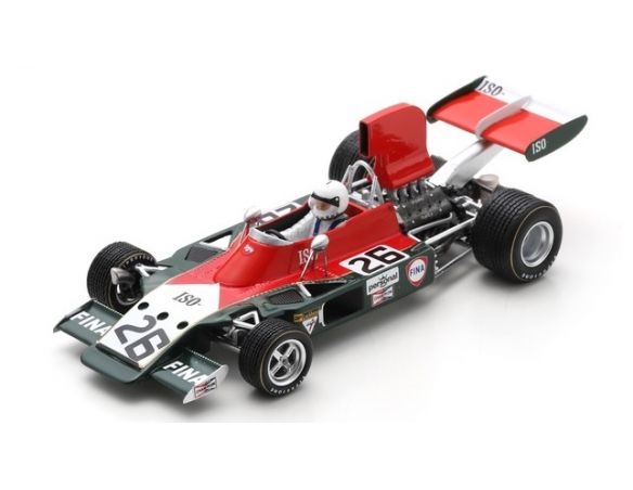 SPARK MODEL S7576 ISO IR TIM SCHENKEN 1973 N.26 CANADIAN GP 1:43 Modellino