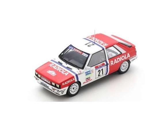 SPARK MODEL SF146 RENAULT 11 N.21 TOUR DE CORSE RALLY DE FRANCE 1987 ROUBY-MARTIN 1:43 Modellino