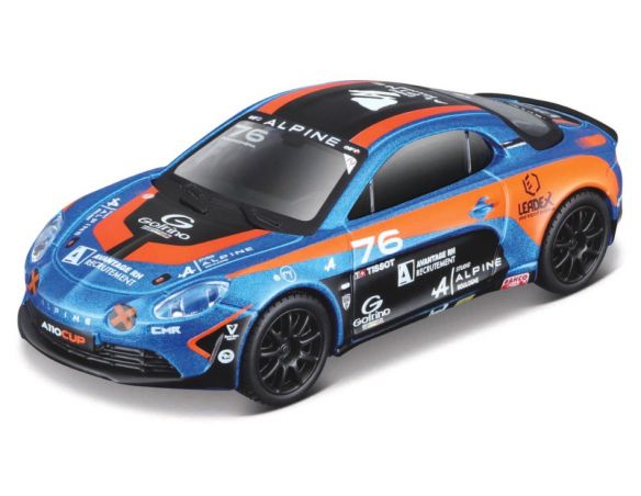 BBURAGO BU38303 ALPINE A110 CUP N.76 1:43 Modellino