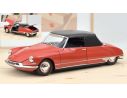 NOREV NV181599 CITROEN DS 19 CABRIOLET 1961 CORAIL RED 1:18 Modellino