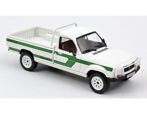 NOREV NV475458 PEUGEOT 504 PICK UP 4x4 DANGEL 1985 WHITE 1:43 Modellino