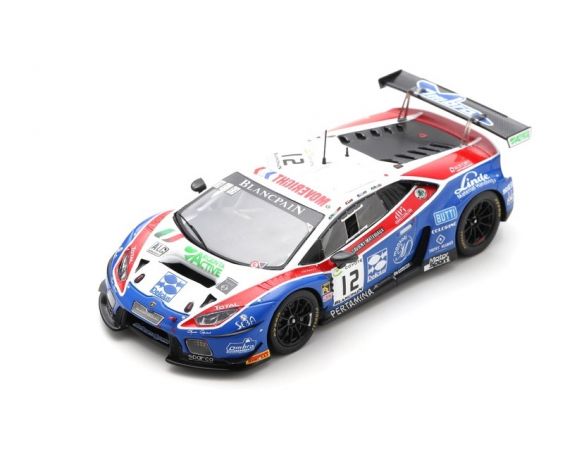 SPARK MODEL SB305 LAMBORGHINI HURACAN N.12 24 H SPA 2018 LING-MONTI-RIZZOLI-FRASSIN.1:43 Modellino