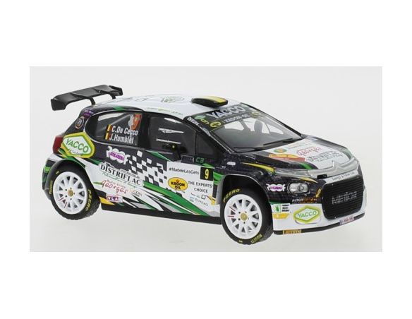 IXO MODEL RAM818LQ CITROEN C3 RALLY2 N.9 RALLY DU CONDROZ-HUY 2021 DE CECCO/HUMBLET 1:43 Modellino