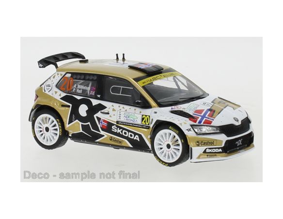 Ixo Model Ram B Skoda Fabia Rally Evo N Rally Monza