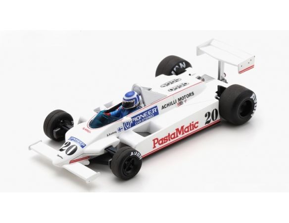 SPARK MODEL S4583 FITTIPALDI F8C KEKE ROSBERG 1981 N.20 BELGIAN GP 1:43 Modellino