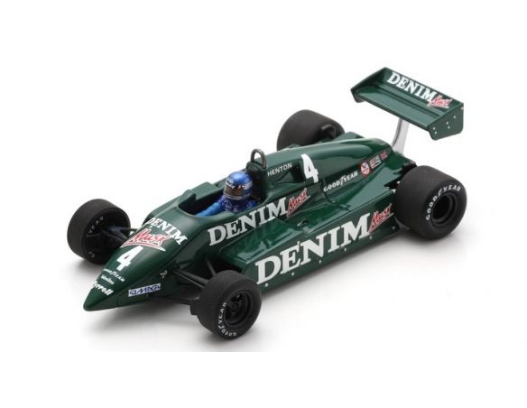 SPARK MODEL S7284 TYRRELL 011 BRIAN HENTON 1982 N.4 ITALIAN GP 1:43 Modellino