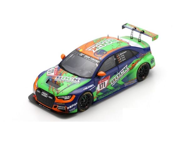 SPARK MODEL SG701 AUDI RS3 N.171 24 H NURBURGRING 2020 BOCK-PARTI-PRINZ-MOENTMANN 1:43 Modellino