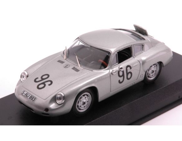 BEST MODEL BT9827 PORSCHE 356 CARRERA ABARTH N.96 TARGA FLORIO 196 LINGE-VON HANSTEIN 1:43 Modellino