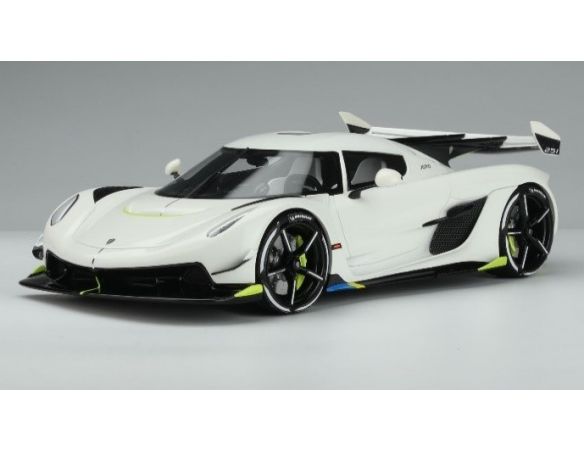 GT SPIRIT GT389 KOENIGSEGG JESKO WHITE 1:18 Modellino