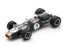 SPARK MODEL S7093 BRABHAM BT22 CHRIS IRWIN 1966 N.7 BRITISH GP 1:43 Modellino