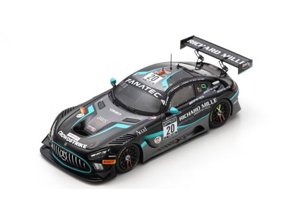 SPARK MODEL SB450 MERCEDES GT3 N.20 24 H SPA 2021 PIERBURG-KURTZ-BRAUN-BAUMANN 1:43 Modellino