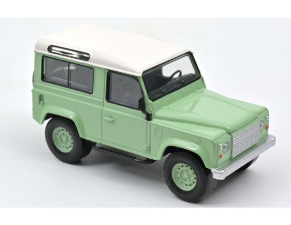 NOREV NV845106 LAND ROVER DEFENDER 1995 GREEN & WHITE 1:43 Modellino