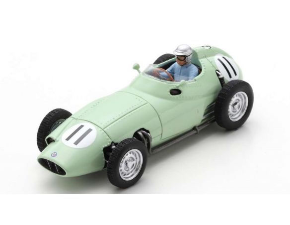 SPARK MODEL S5726 BRM P25 HANS HERMANN 1959 N.11 GERMAN GP 1:43 Modellino