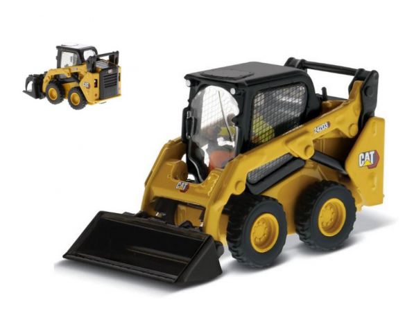 DIECAST MASTER DM85676 CAT 242D3 SKID STEER LOADER 1:50 Modellino