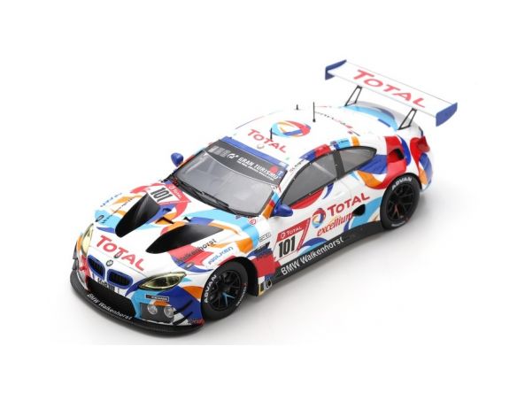 SPARK MODEL SG761 BMW M6 GT3 N.101 24 H NURBURGRING 2021 KROGNES-PITTARD-TUCK 1:43 Modellino