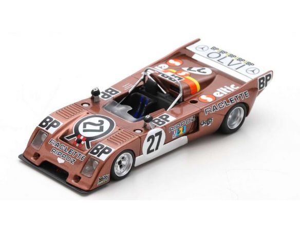 SPARK MODEL S4714 CHEVRON B36 N.27 LM 1976 F.SERVANIN-L.FERRIER 1:43 Modellino