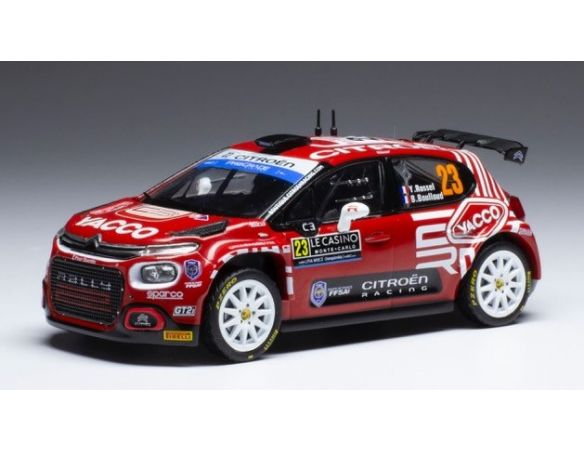 IXO MODEL RAM843 CITROEN C3 RALLY2 N.23 RALLY MONTE CARLO 2022 ROSSEL/BOULLOUD 1:43 Modellino