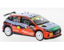 IXO MODEL RAM814LQ HYUNDAI i20 N RALLY 2 N.21 RALLY YPRES 2021HUTTUNEN/LUKKA 1:43 Modellino