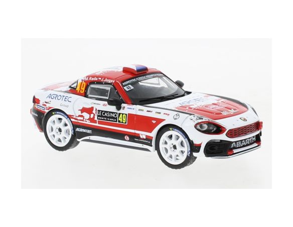 IXO MODEL RAM846 FIAT ABARTH 124 RGT N.49 RALLY MONTE CARLO 2022 RADA/JUGAS 1:43 Modellino