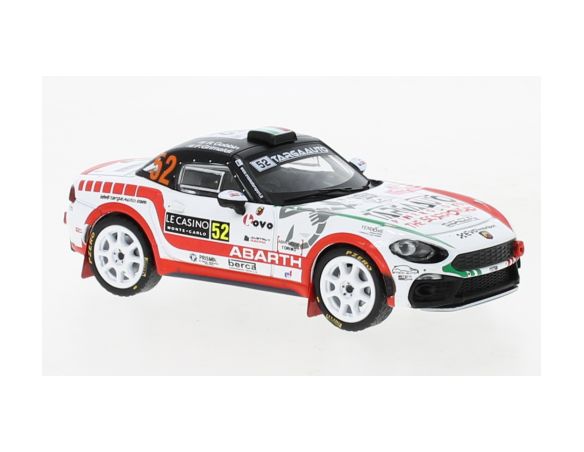 IXO MODEL RAM847 FIAT ABARTH 124 RGT N.52 RALLY MONTE CARLO 2022 GOBBIN/GRIMALDI 1:43 Modellino