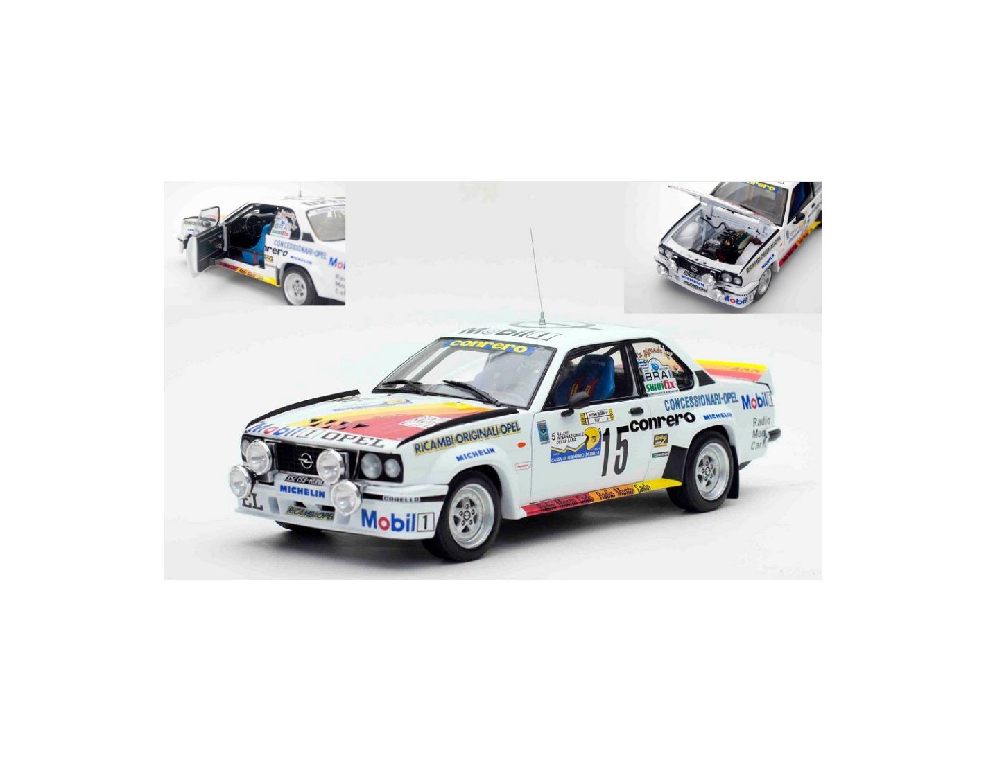 SUNSTAR SS5376 OPEL ASCONA 400 N.15 RALLY INTERN. LANA 1982 M.BIASON ...