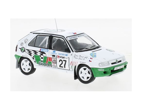 IXO MODEL RAC413A SKODA FELICIA KIT CAR N.27 RALLY SWEDEN 1995 TRINER/STANC 1:43 Modellino