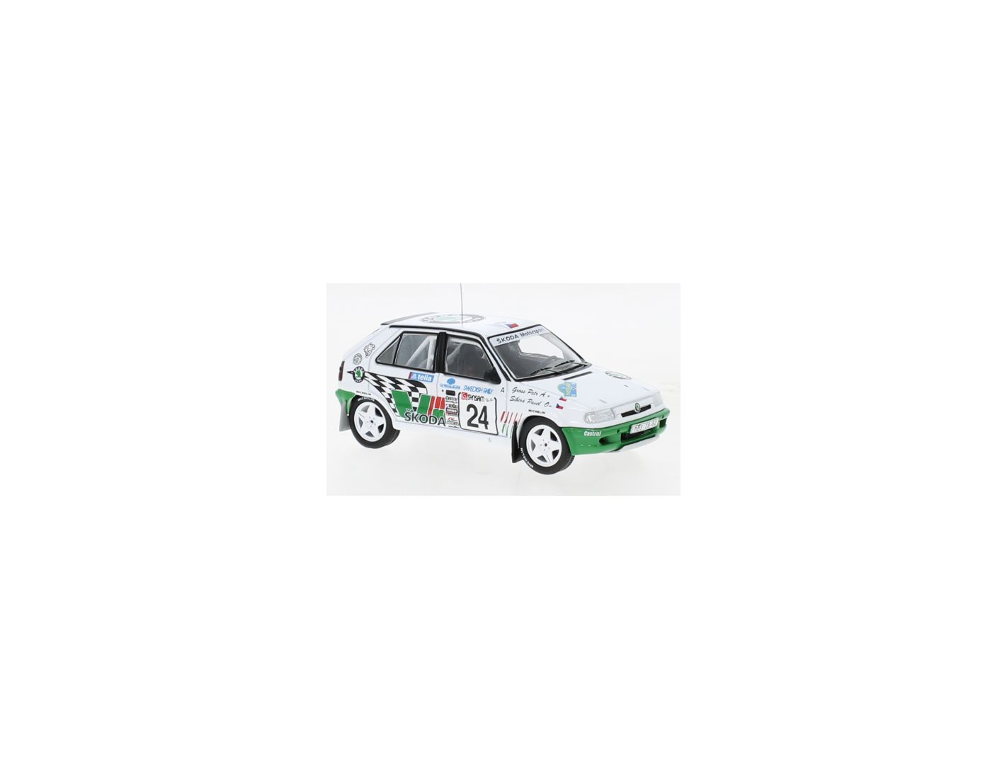 Ixo Model Rac B Skoda Felicia Kit Car N Rally Sweden Sibera Gross Modellino