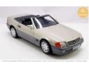 NOREV NV183719 MERCEDES 500 SL 1989 SMOKE SILVER METALLIC 1:18 Modellino