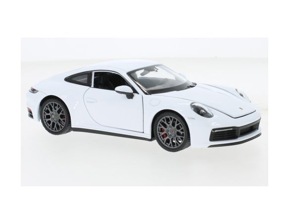 WELLY WE24099WW PORSCHE 911 CARRERA 4S WHITE 1:24 Modellino