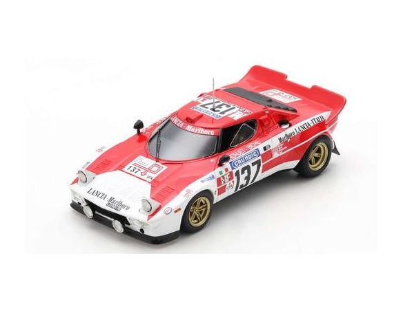 SPARK MODEL SF157 LANCIA STRATOS N.137 3rd TOUR D.FRANCE AUT.1974 J-C.ANDRUET-BICHE 1:43 Modellino