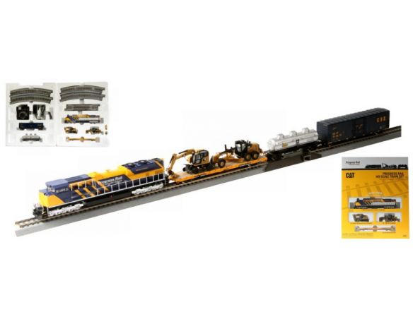 DIECAST MASTER DM87001 PROGRESS RAIL H0 SCALE TRAIN SET 1:87 Modellino