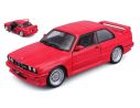 BBURAGO BU21100R BMW M3 (E30) 1988 RED 1:24 Modellino