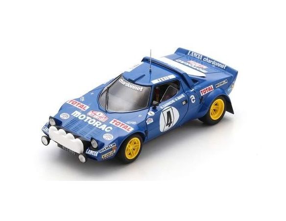 SPARK MODEL S9096 LANCIA STRATOS HF N.4 WINNER RALLY MONTE CARLO 1979 B.DARNICHE.A.MAHE' Modellino