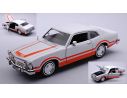 MOTORMAX MTM73332W FORD MAVERICK GRABBER 1974 ORANGE/WHITE TIMELESS LEGEND 1:24 Modellino