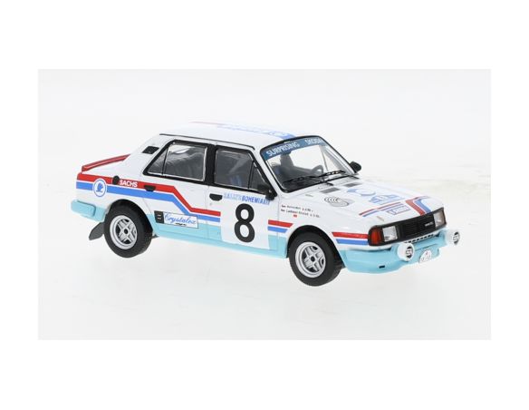 IXO MODEL RAC408A.22 SKODA 130 L N.8 RALLY BOHEMIA 1988KRECEK/MOTL 1:43 Modellino