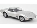 NOREV NV189032 CHEVROLET CORVETTE COUPE' 1969 SILVER 1:18 Modellino