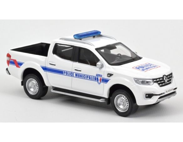 NOREV NV518355 RENAULT ALASKAN 2018 POLICE MUNICIPALE 1:43 Modellino