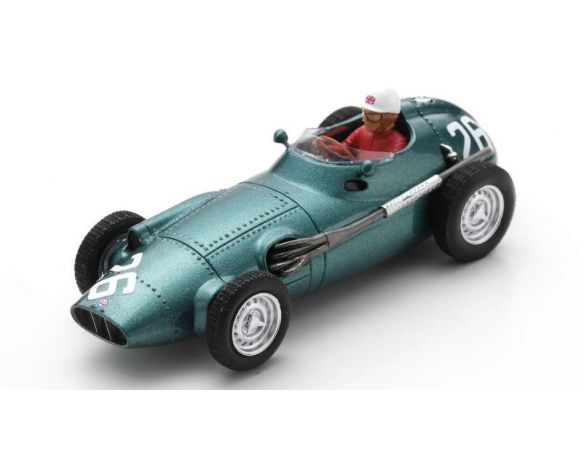 SPARK MODEL S5728 BRM P25 LES LESTON 1957 N.26 BRITISH GP 1:43 Modellino