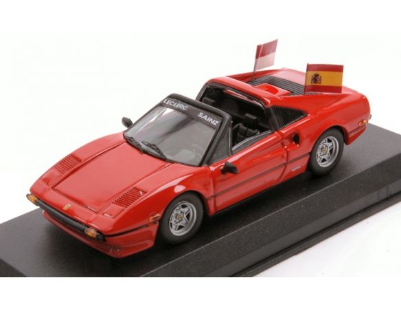 BEST MODEL BT9830 FERRARI 308 GTS PARADE MEXICO F1 GP 2022 LECLERC-SAINZ 1:43 Modellino