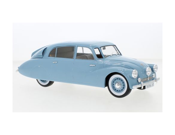 MODELCARGROUP MCG18362 TATRA 87 LIGHT BLUE 1:18 Modellino