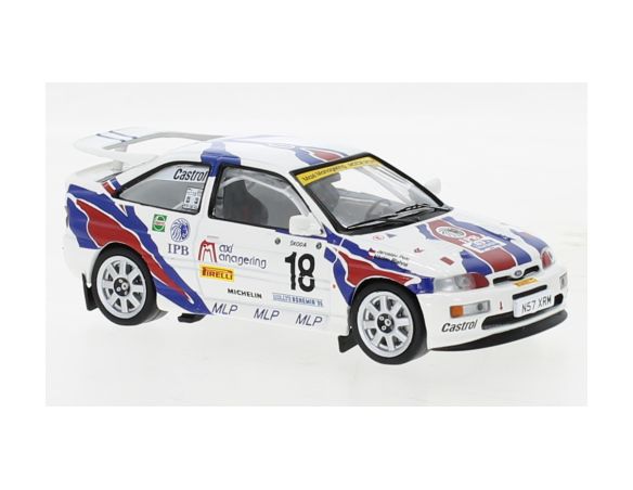 IXO MODEL RAC415A FORD ESCORT RS COSWORTH N.18 RALLY BOHEMIA 1996 BLAHNA/PELC 1:43 Modellino