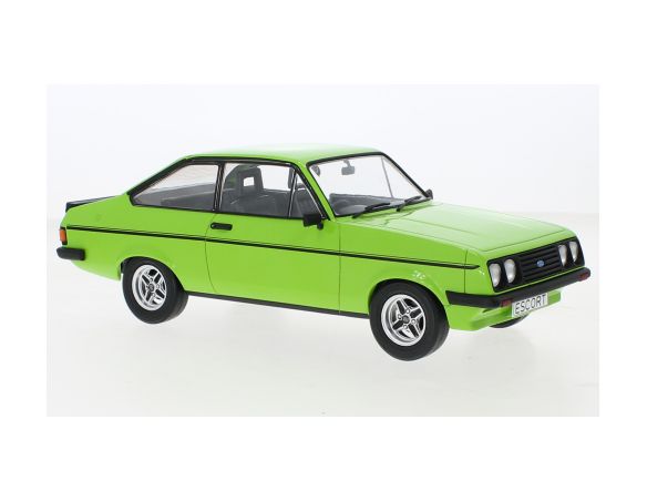 MODELCARGROUP MCG18406 FORD ESCORT MKII RS 2000 RIGHT HAND DRIVE LIGHT GREEN 1:18 Modellino