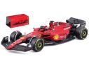 BBURAGO BU36831L FERRARI F1-75 N.16 2022 CHARLES LECLERC SIGNATURE 1:43 Modellino