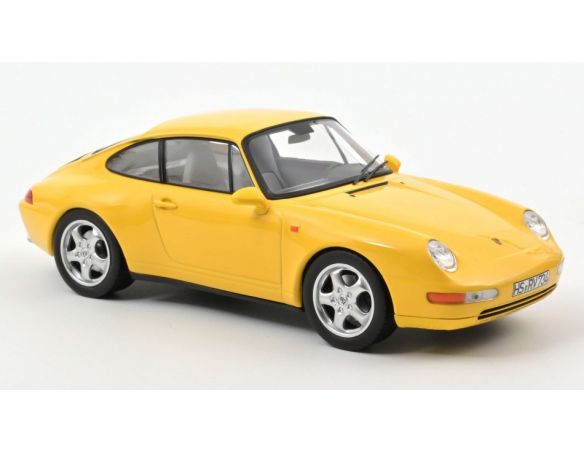 NOREV NV187596 PORSCHE 911 CARRERA 1994 YELLOW 1:18 Modellino