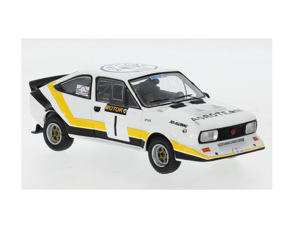 IXO MODEL RAC416C SKODA MTX 160 N.1 RALLY WM PRIBRAM 1984 BLAHNA/SCHOVANEK 1:43 Modellino